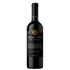 Caja 6 unidades Medalla Real Gold Carmenere ($4.990 c/u)