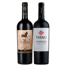 Pack 6 botellas Toro de Piedra Gran Reserva Cabernet Sauvignon + 6 botellas Tabali Gran Reserva Cabernet Sauvignon ( $5.990 c/u)