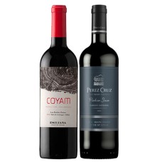 Pack 3 botellas Coyam Ensamblaje, Emiliana+ 3 Perez Cruz Piedra Seca, Cabernet Sauvignon