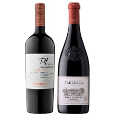 Pack 6 botellas Undurraga TH Cabernet Sauvignon + 6 Tarapacá GR Carmenere ($6.990 c/u) Semanal