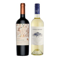 Pack 6 botellas Armador Odjfell Cabernet Sauvignon + 6 Casas Del Bosque Sauvignon Blanc Reserva ($4.990 c/u) 