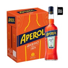 Caja de 6 Aperol 750cc ($7.990 c/u) Semanal