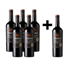 Caja de 6 unidades Tabali Gran Cuvée Carmenere-Cabernet Sauvignon 5*6 (PAGUE 5, LLEVE 6) $6.658 c/u