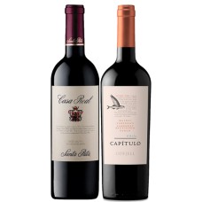 Pack 6 botellas Casa Real Cabernet Sauvignon + 6 Capitulo Odfjell ($6.990 c/u) 