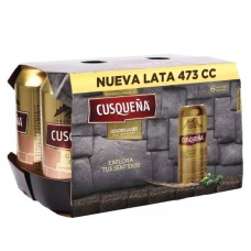 Caja de 12 unidades Cerveza Cusqueña 473 cc ( $1.390 c/u)